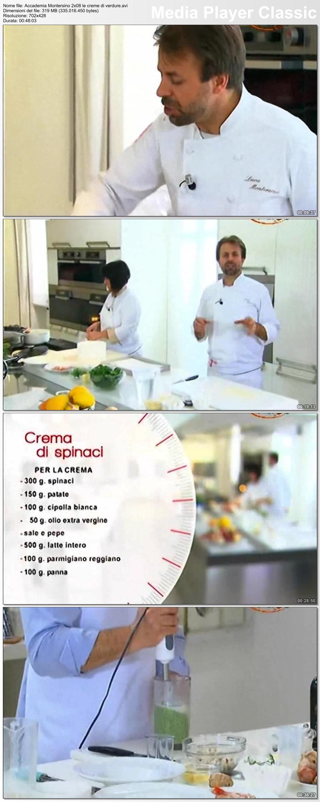 Accademia Montersino - S02E08 Le creme di verdure