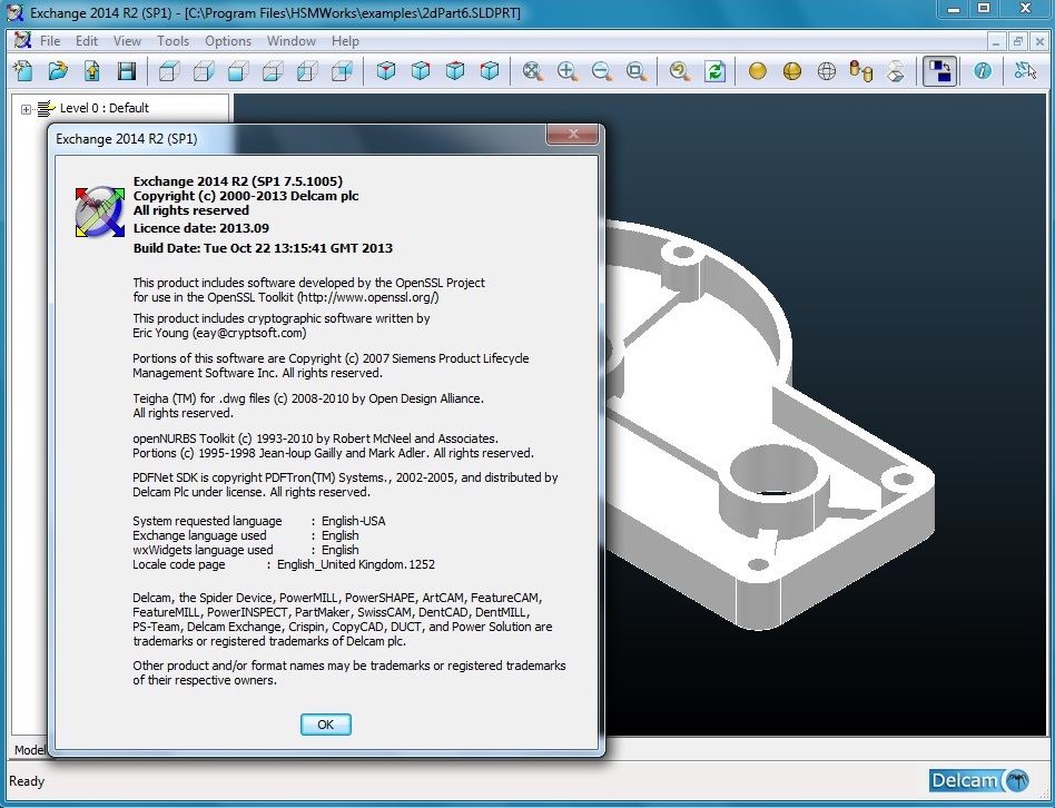 Delcam Exchange 2014 R2 SP1