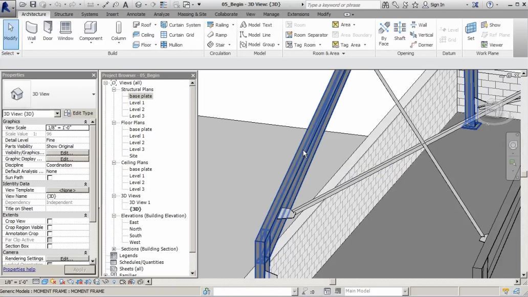 Modeling Light Gauge Steel in Revit