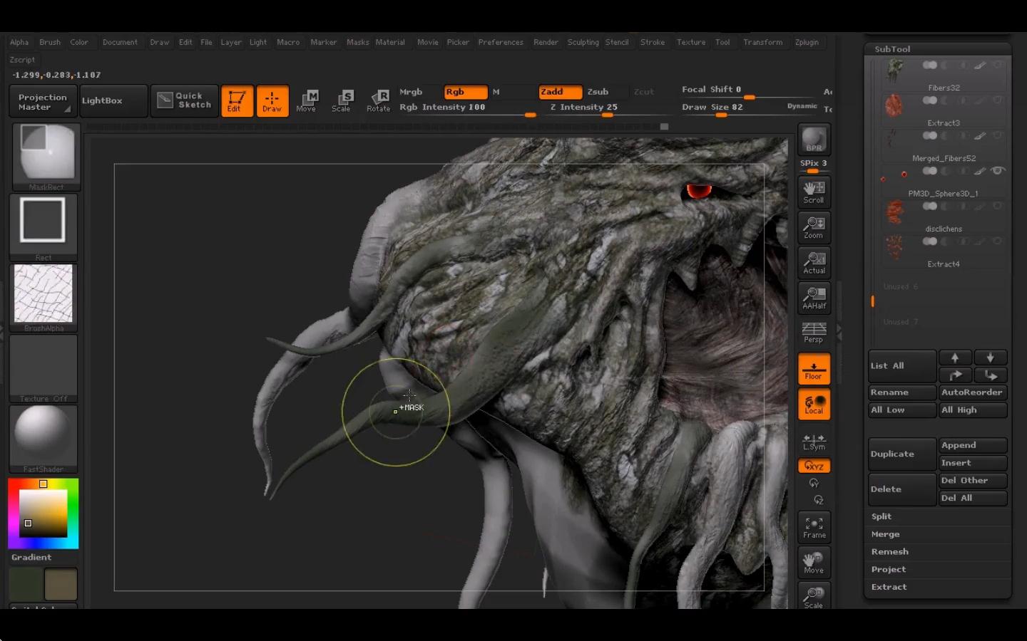 Creating a Detailed Forest Creature in ZBrush