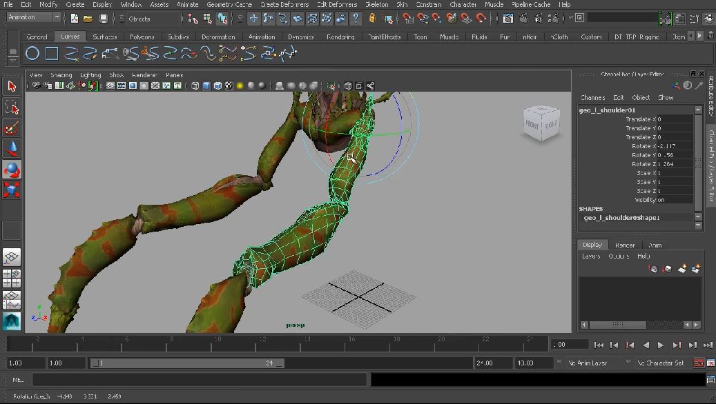 Introduction to Rigging in Maya