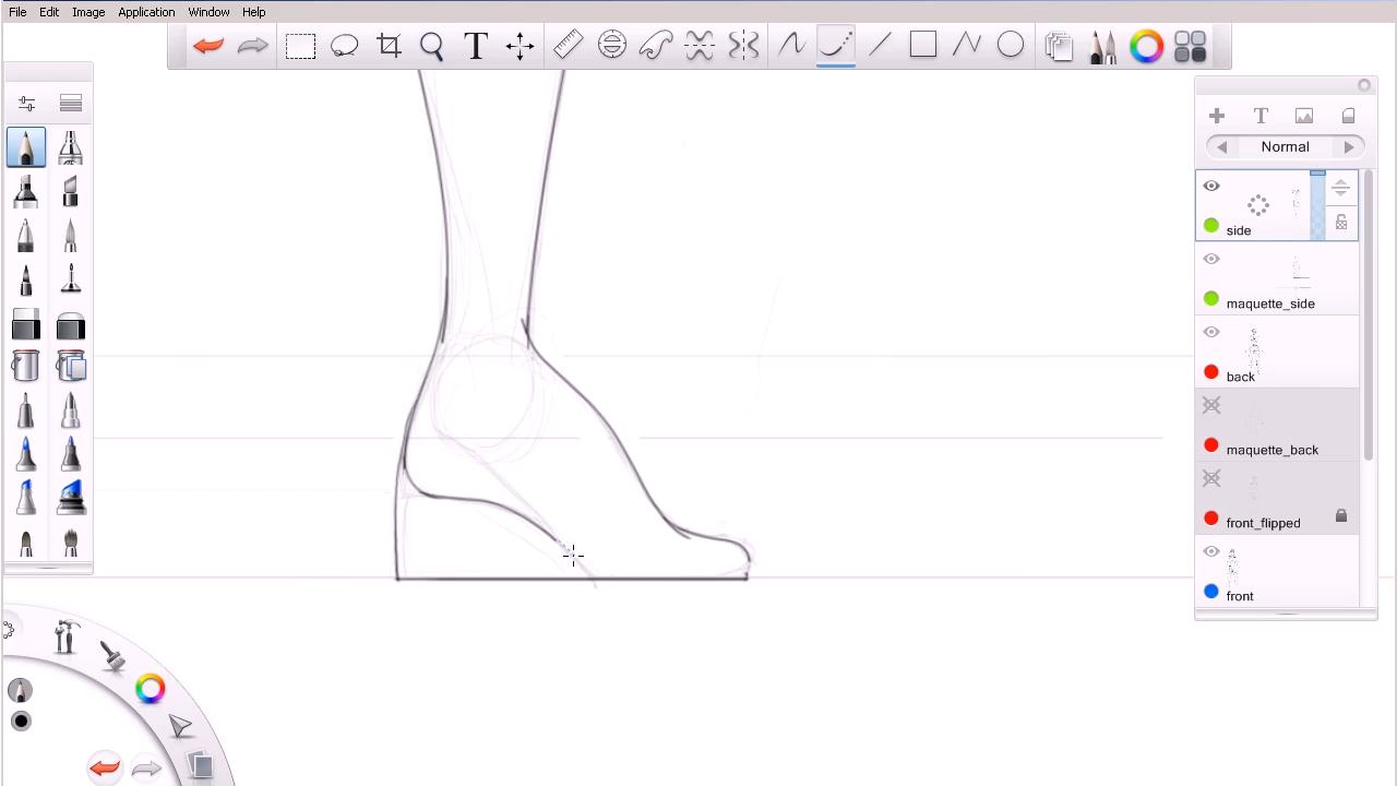 Drawing Character Model Sheets in SketchBook Pro