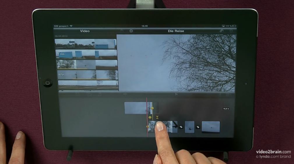  iMovie am iPad Videos bearbeiten, schneiden und mit Effekten gestalten