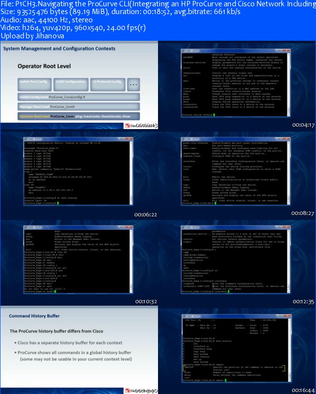 Class On Demand - Integrating an HP ProCurve and Cisco Network Including ProCurve Management Fundame...