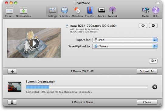 RoadMovie v2.6.2 (Mac OS X)