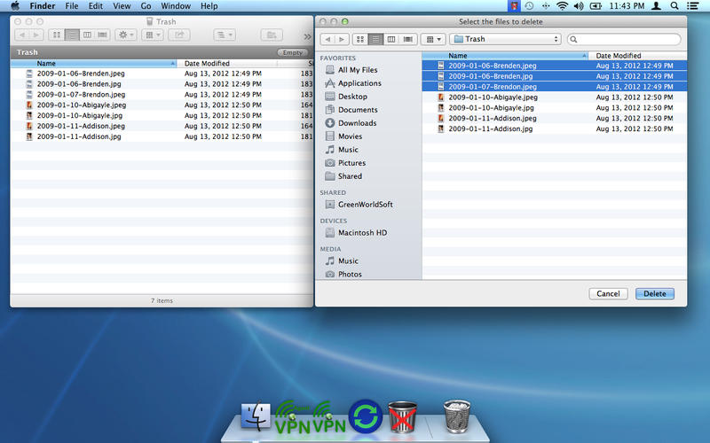 Trash Without v1.2 Mac OS X