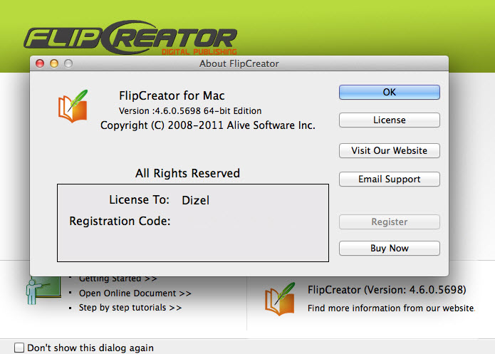 Alive Software FlipCreator Global Edition 4.6.0.5698