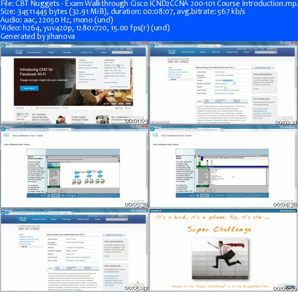CBT Nuggets - Exam Walkthrough: Cisco ICND2/CCNA 200-101