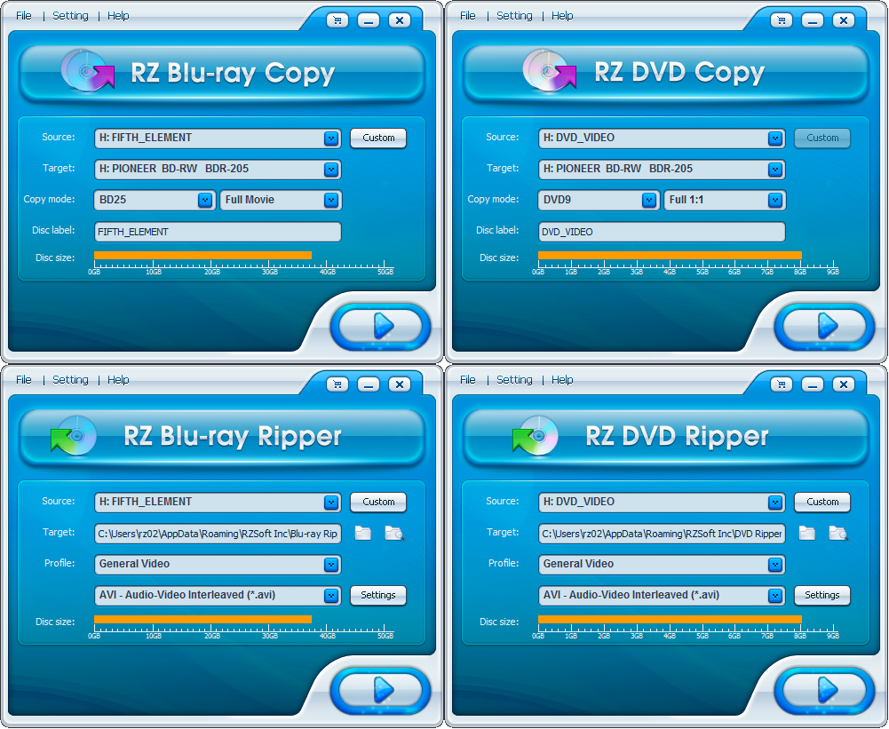 RZ Software Pack 06.01.2014