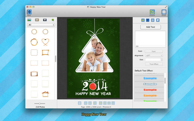 iGreetingCard Holidays v1.0 (Mac OS X)