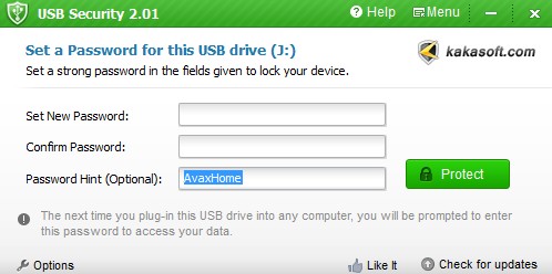 Kakasoft USB Security 2.0.1.13