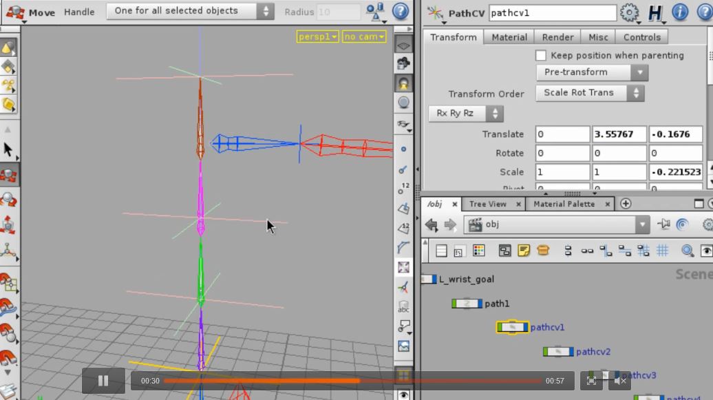  Character Control Rig Setup in Houdini 