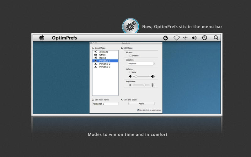 OptimPrefs v1.1 Retail (Mac OS X)