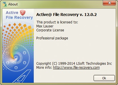 Active File Recovery Professional 12.0.2