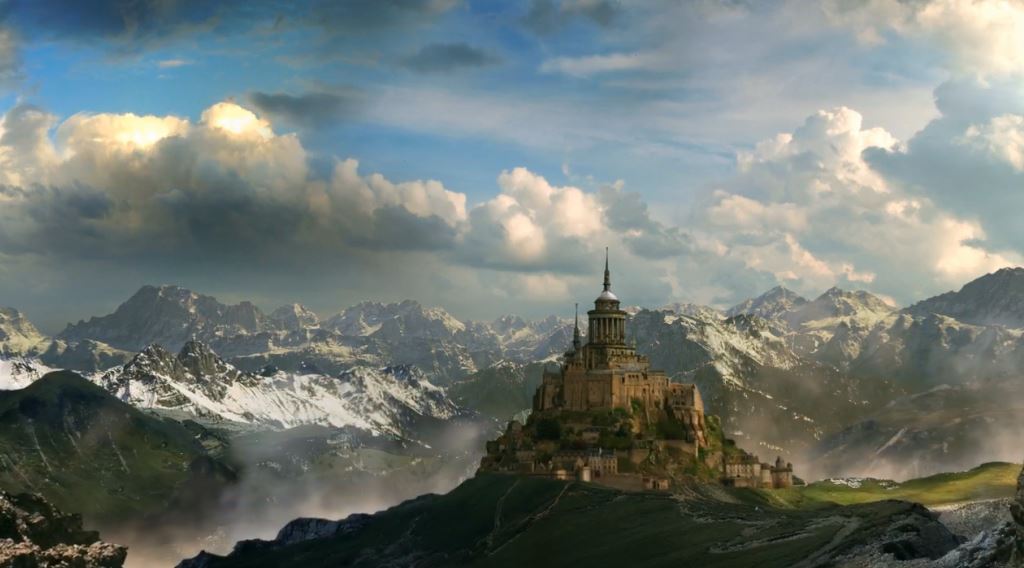 Animating a Mountain Scene Matte Painting in Photoshop and NUKE