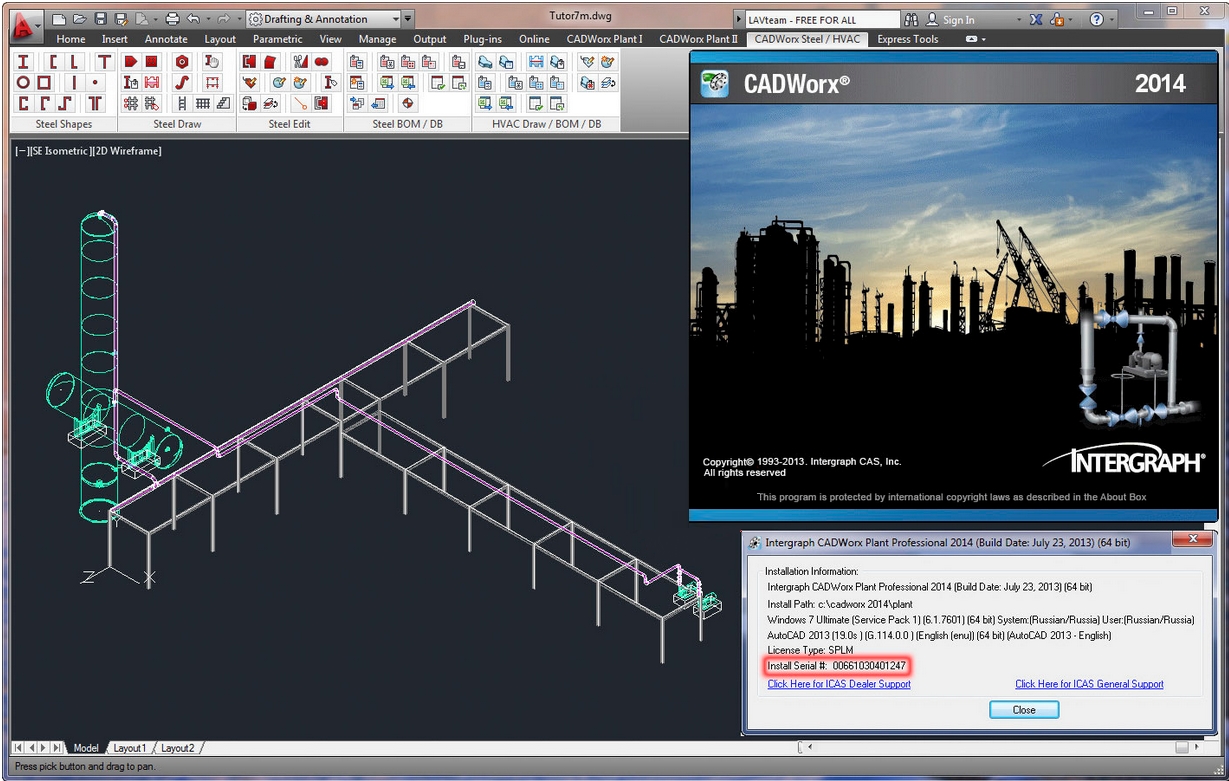 Intergraph CADWorx 2014