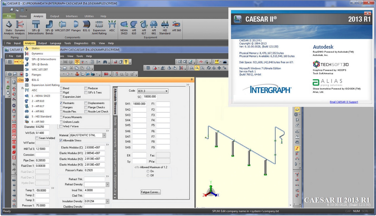 Intergraph CAESAR II 2013 R1