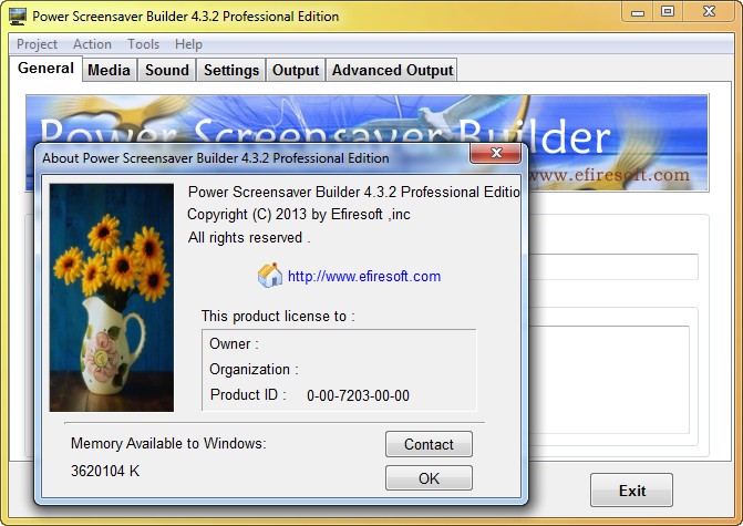 Power Screensaver Builder Pro 4.3.2