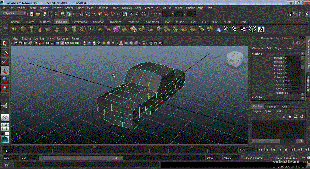  Autodesk Maya – Modellierung 