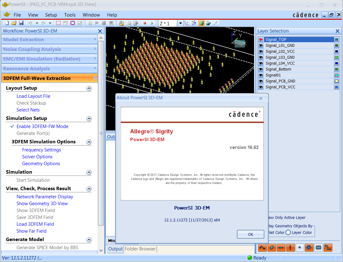 Cadence Allegro Sigrity 16.62