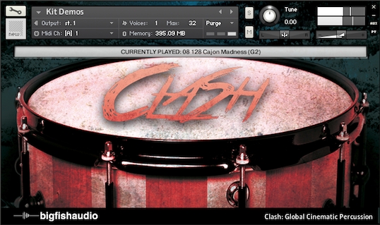 Big Fish Audio Clash: Global Cinematic Percussion KONTAKT