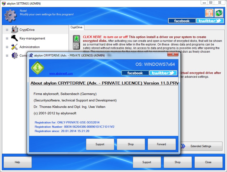 abylon CRYPTDRIVE 11.30.2