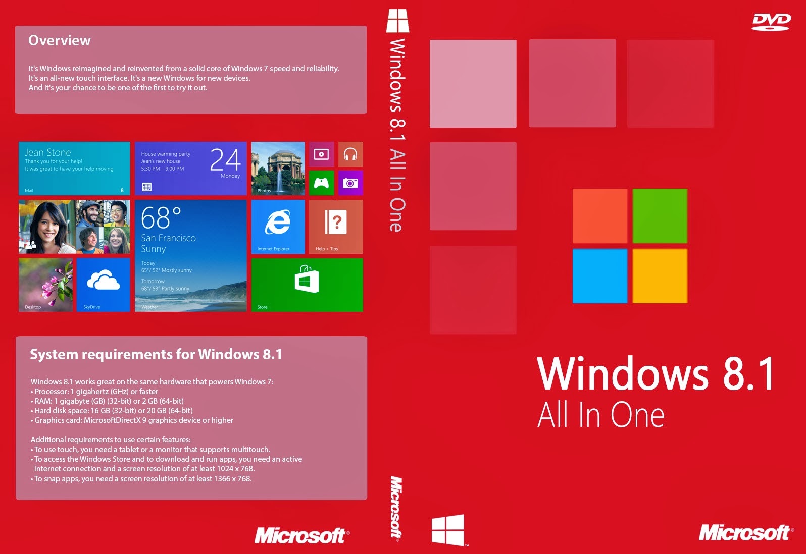 Windows 8.1 AIO 20in1 x32/x64 Pre-Activated Jan2014