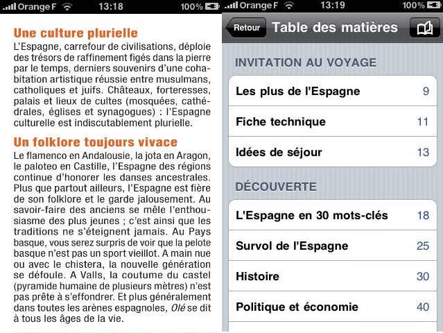 Espagne - Petit Futé v1.3 (pour iOS: 4.0)
