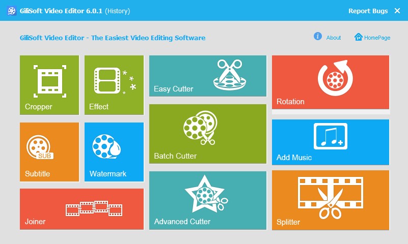 GiliSoft Video Editor 6.0.1