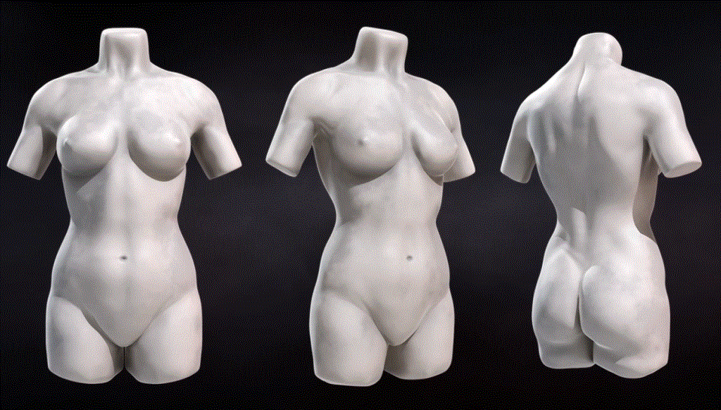 Sculpting Female Torsos in ZBrush