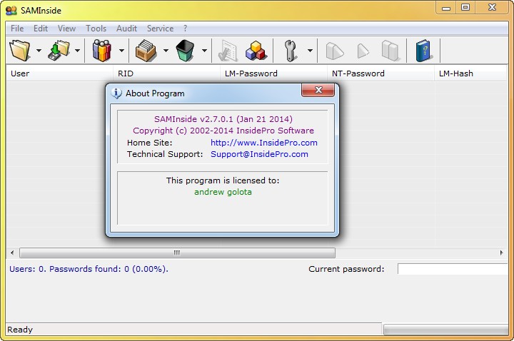 SAMInside 2.7.0.1 DC 21.01.2014