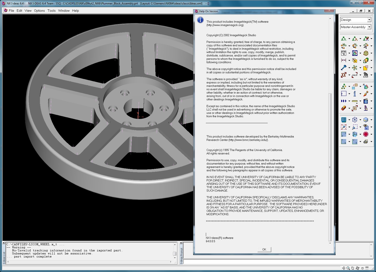 Siemens NX I-deas 6.4