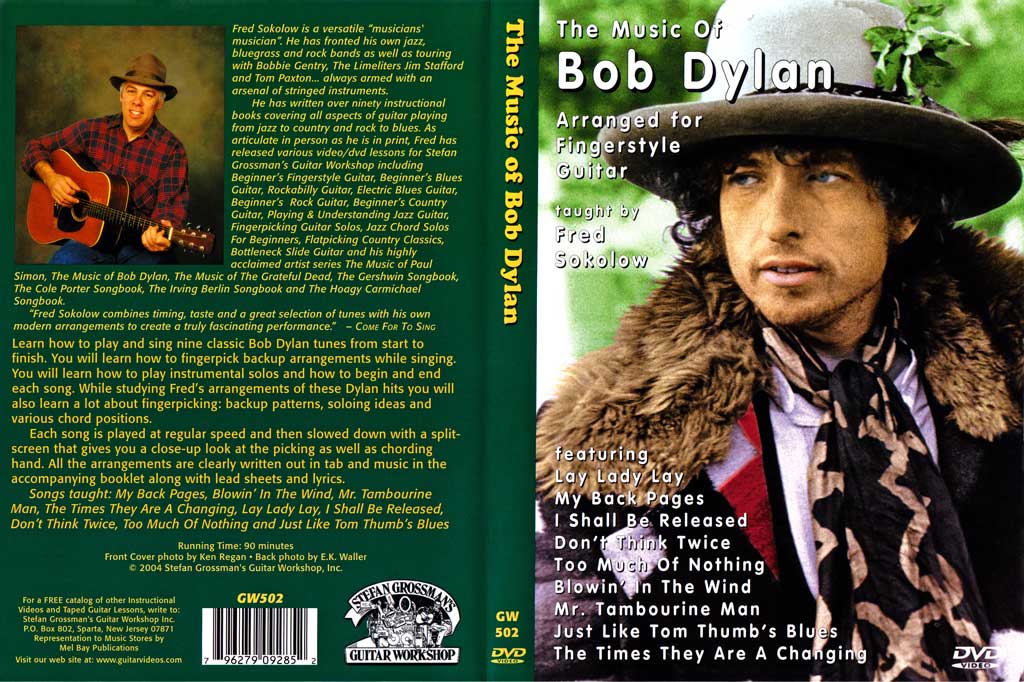 Grossman Guitar Workshop - Fred Sokolow - The Music of Bob Dylan - DVD (2004)