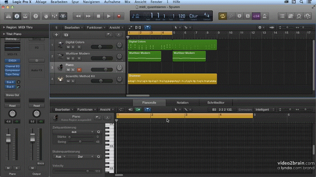  Logic Pro X – Grundlagen 