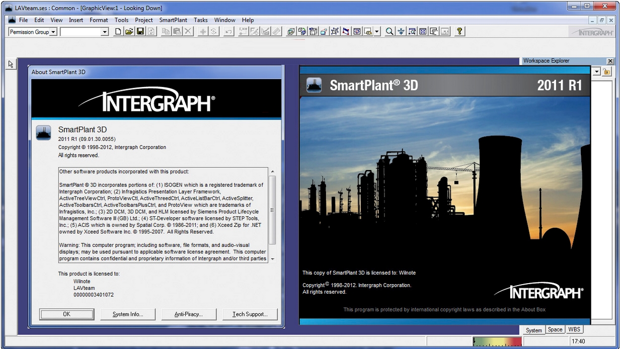 Intergraph SmartPlant 3D 2011 R1