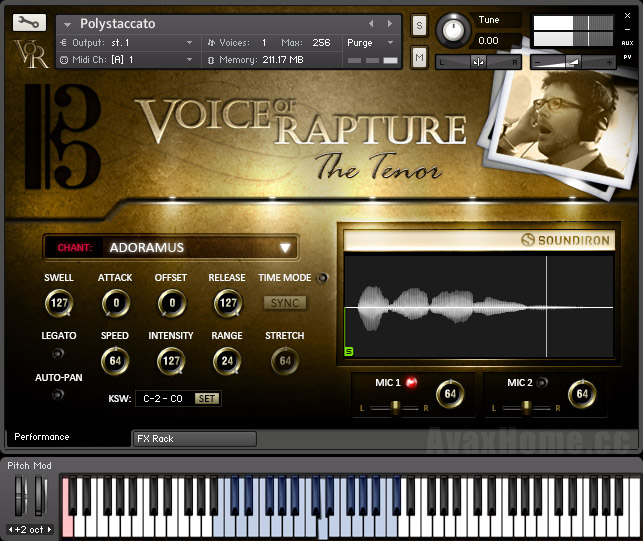 Soundiron Voice of Rapture The Tenor KONTAKT