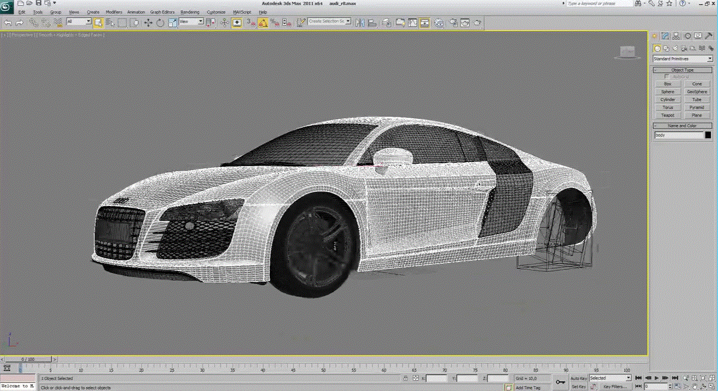 Beatframes-Making of 3D Sportscar 