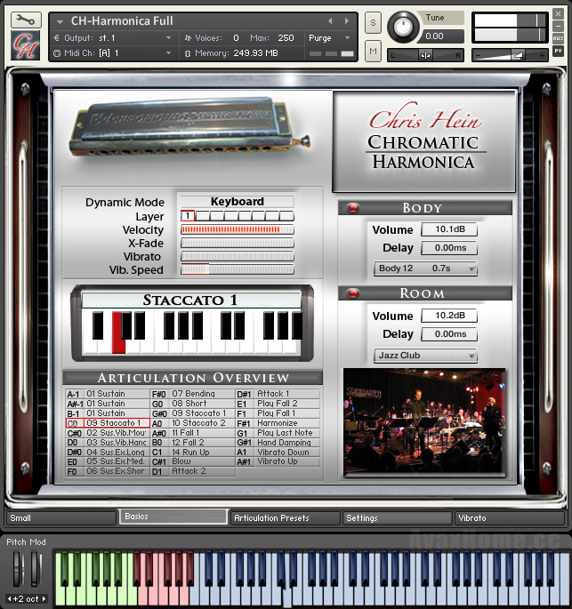 Best Service Chris Hein Chromatic Harmonica KONTAKT