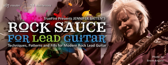 Truefire - Jennifer Batten's Rock Sauce for Lead Guitar (2014)