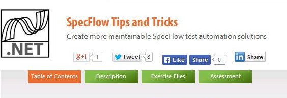 SpecFlow Tips and Tricks