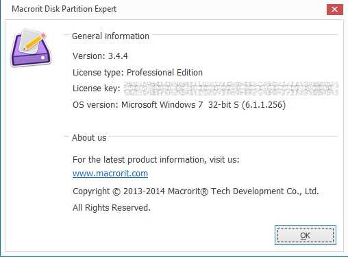 Macrorit Disk Partition Expert 3.4.4 Pro Edition