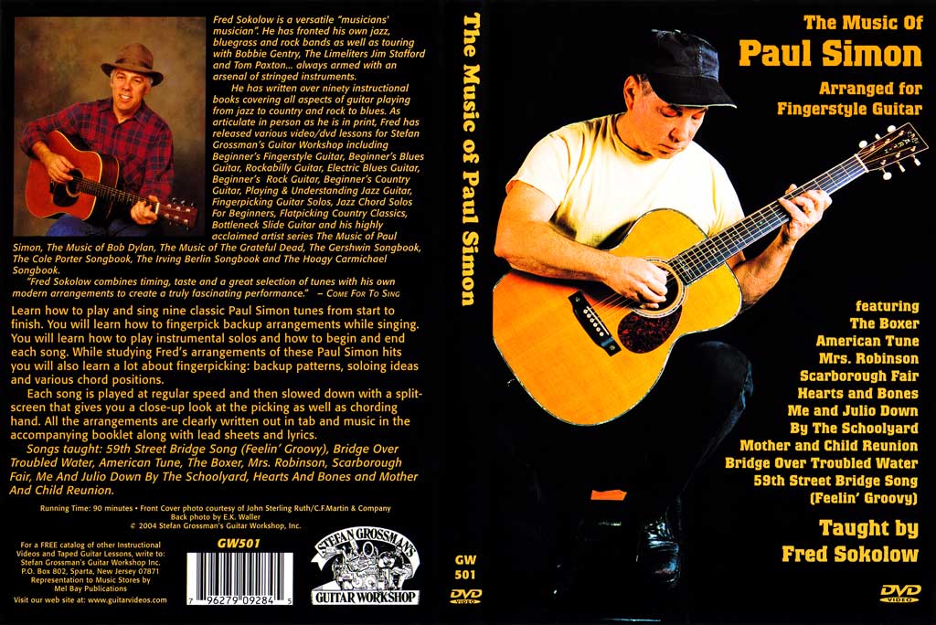 Grossman Guitar Workshop - Fred Sokolow - Paul Simon - DVD (2004)