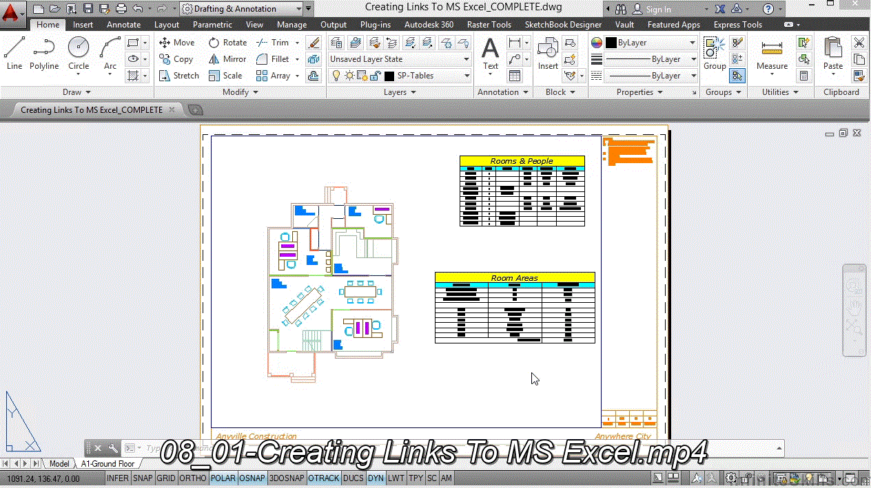 AutoCAD - Space Planning