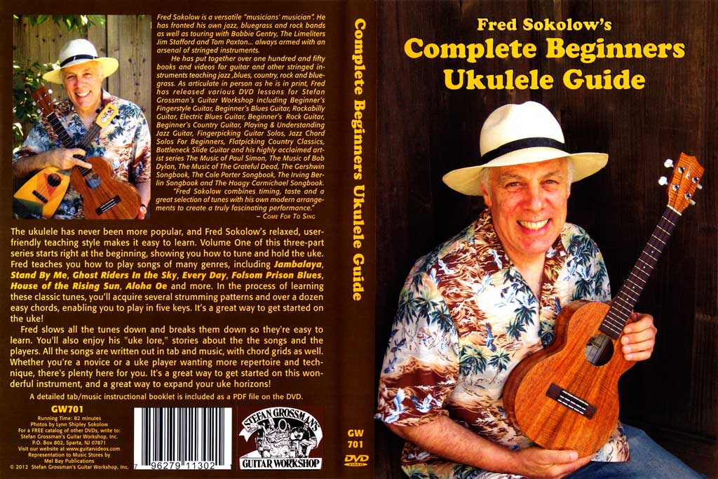 Grossman Guitar Workshop - Fred Sokolow - Beginners Ukulele - DVD (2012)