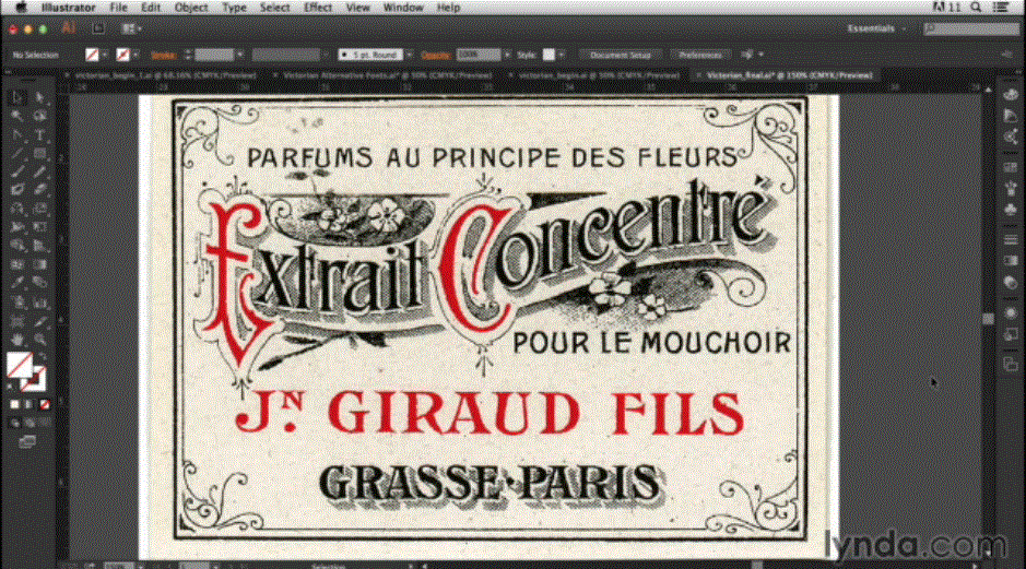 Type Project: Victorian Ad 