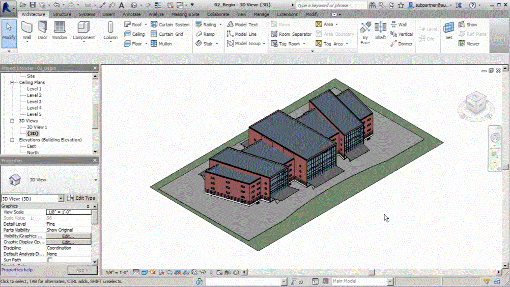 Preparing Views for Competition Boards in Revit