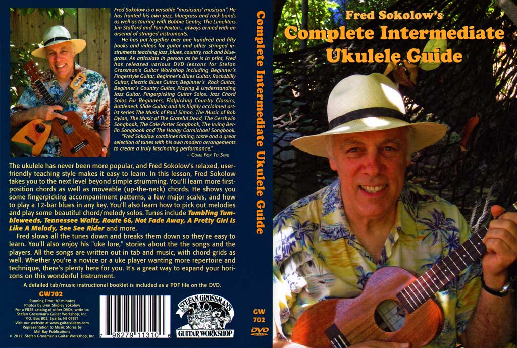 Grossman Guitar Workshop – Fred Sokolow – Intermediate Ukulele – DVD (2012) 吉他课程