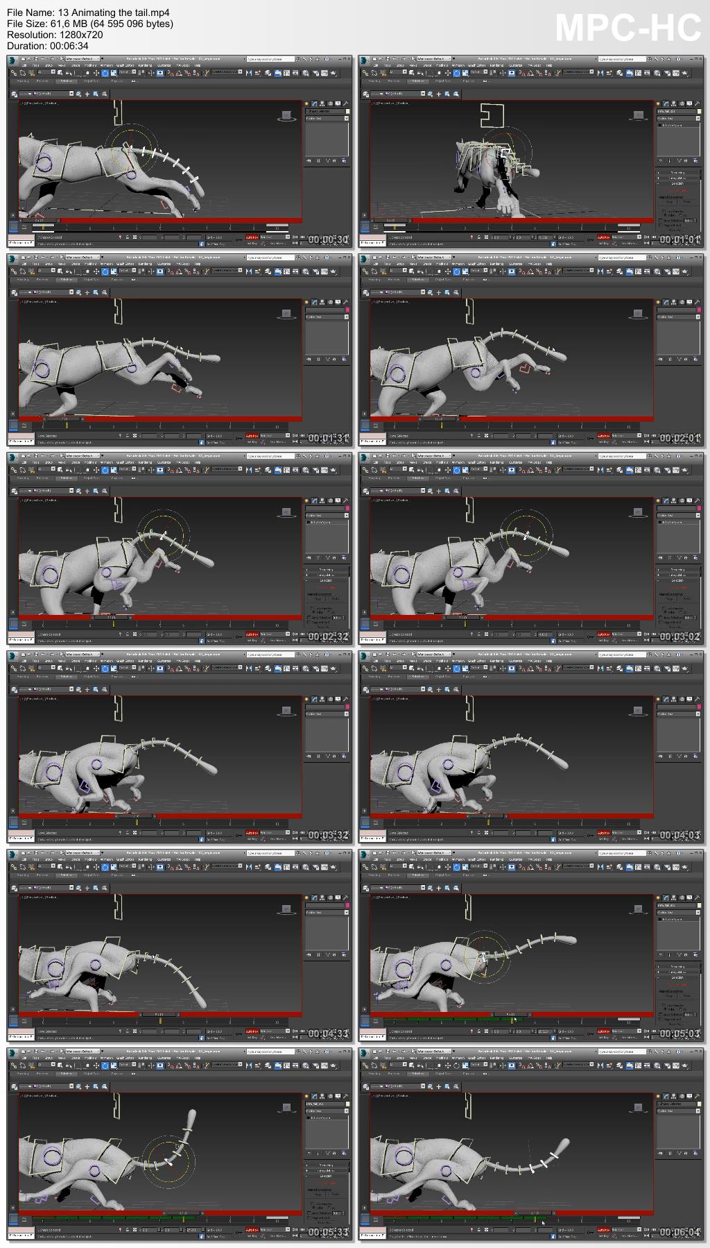 Dixxl Tuxxs - Animating Quadrupeds in 3ds Max