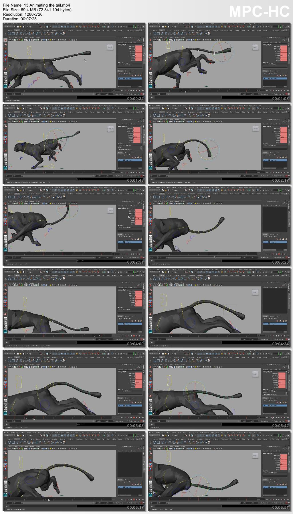 Dixxl Tuxxs - Animating Quadrupeds in Maya