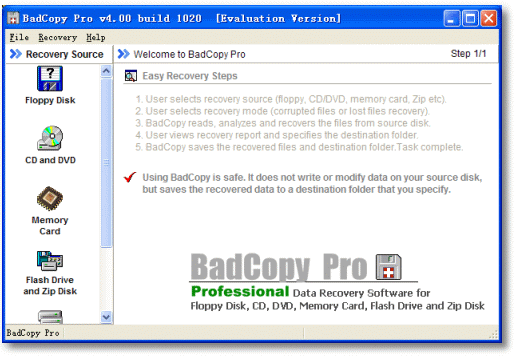 JufSoft BadCopy Pro 4.1 Build 1215